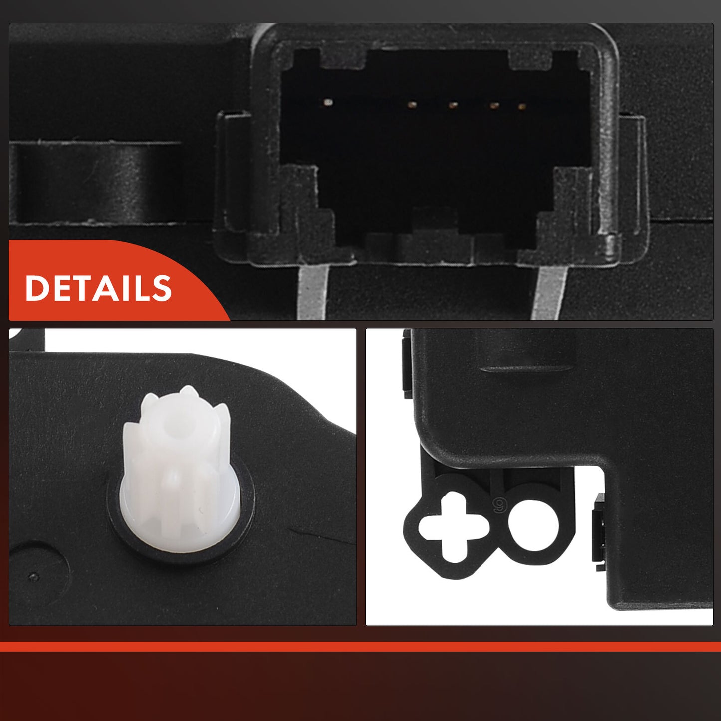 AC Blend Door Actuator Temperature for Ford Fusion 13-20 Edge Lincoln MKX MKZ