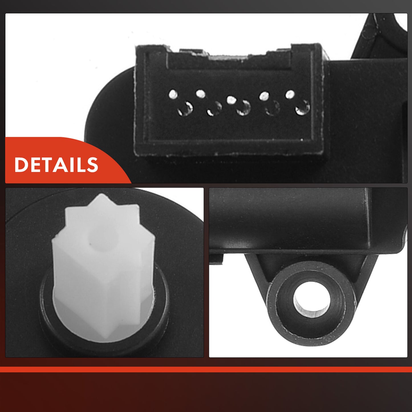 HVAC Heater Blend Door Actuator for Chevy Equinox GMC Terrain 10-13 Main 604-185