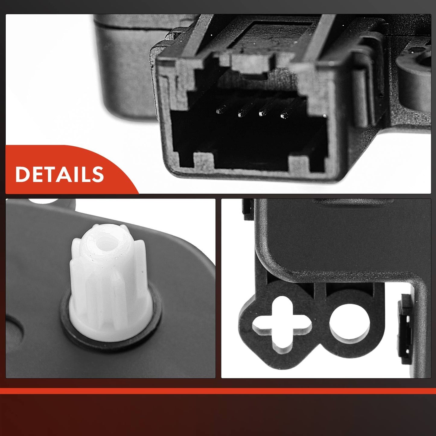 HVAC Heater Mode Door Actuator for Ford F-150 2009-2014 C-Max Lincoln Mercury