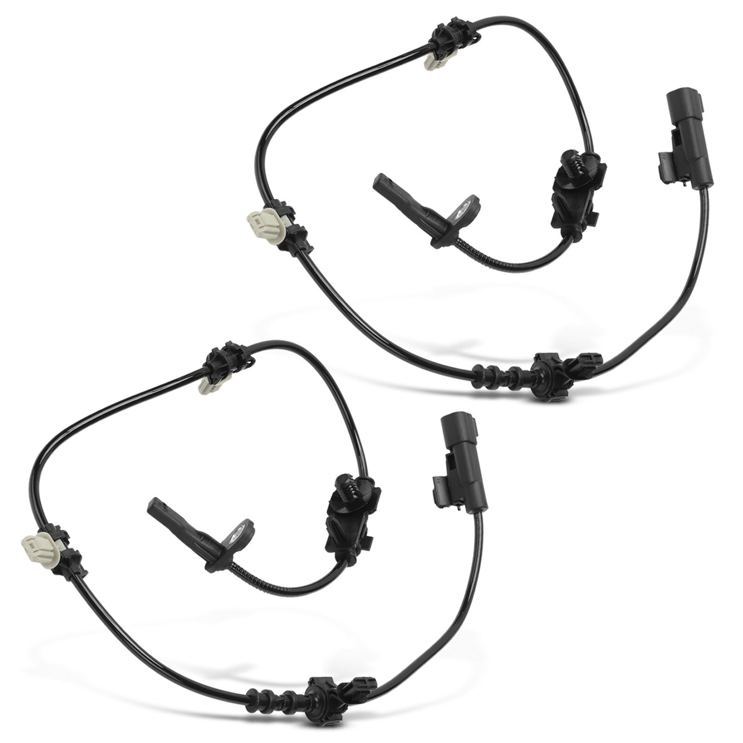 2x Rear Side ABS Wheel Speed Sensor for Chevy Traverse 2018-2022 GMC Cadillac