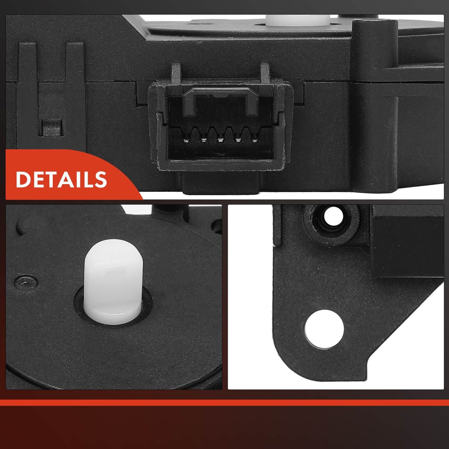 Main HVAC Mode Door Actuator w/5 Blade for Toyota 4Runner FJ Cruiser Lexus GX470