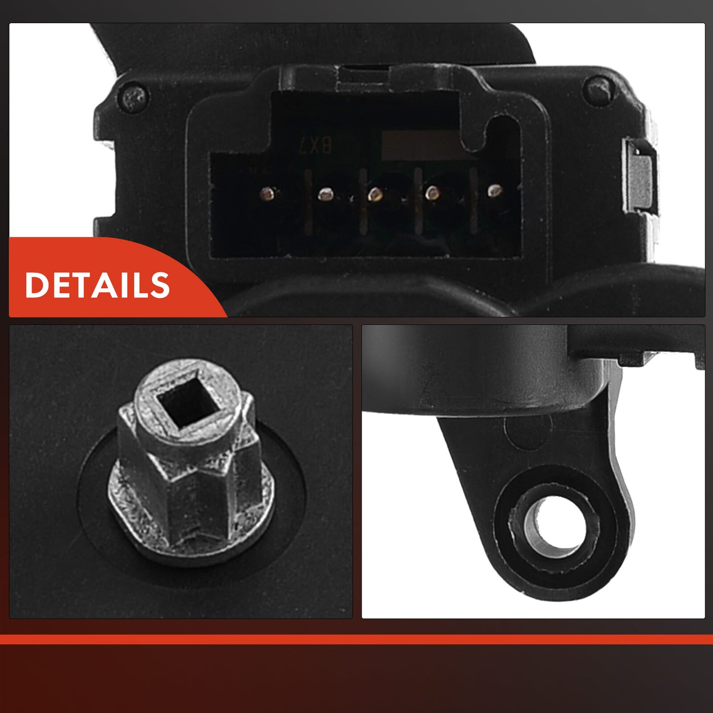 Heater Blend Door Actuator for Chrysler Sebring Stratus 2001-2006 Main 604-012