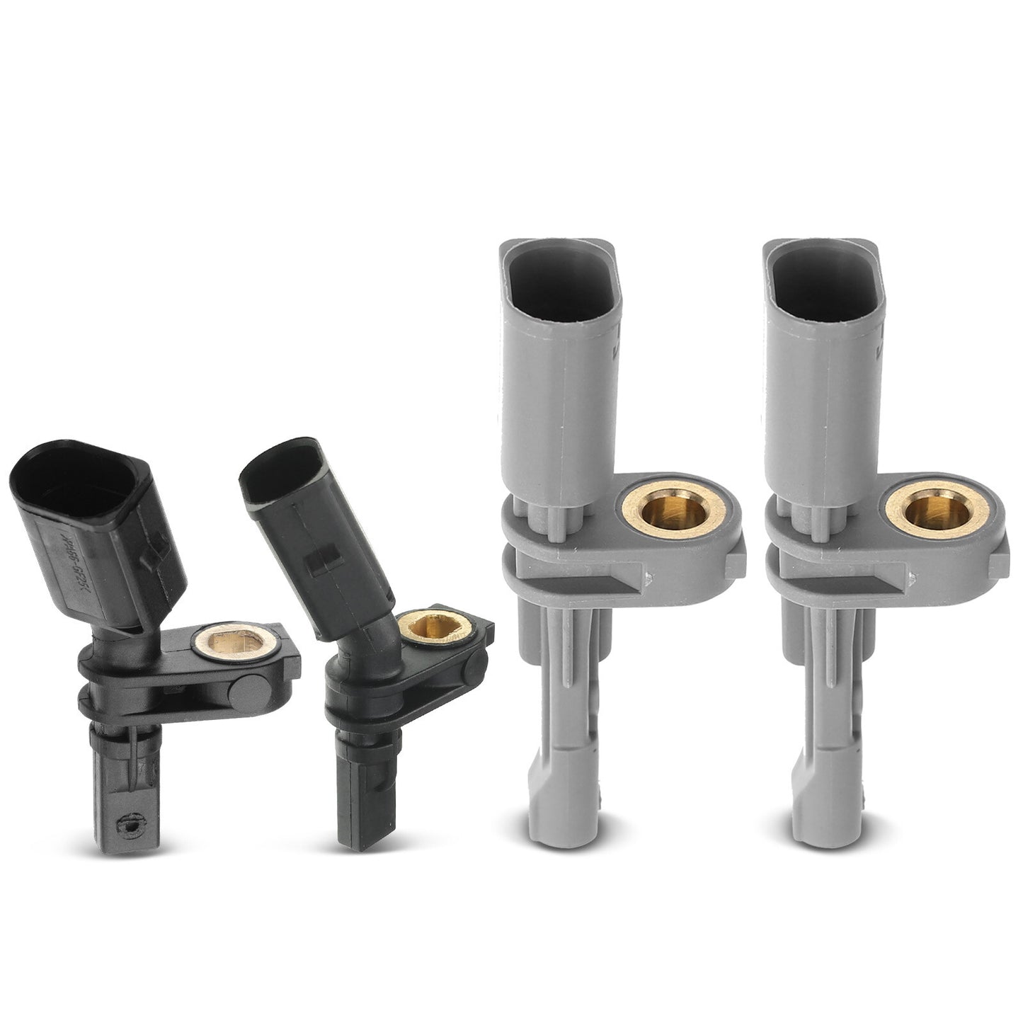 4Pcs Front & Rear ABS Wheel Speed Sensor for Audi A3 Volkswagen Golf GTI Jetta