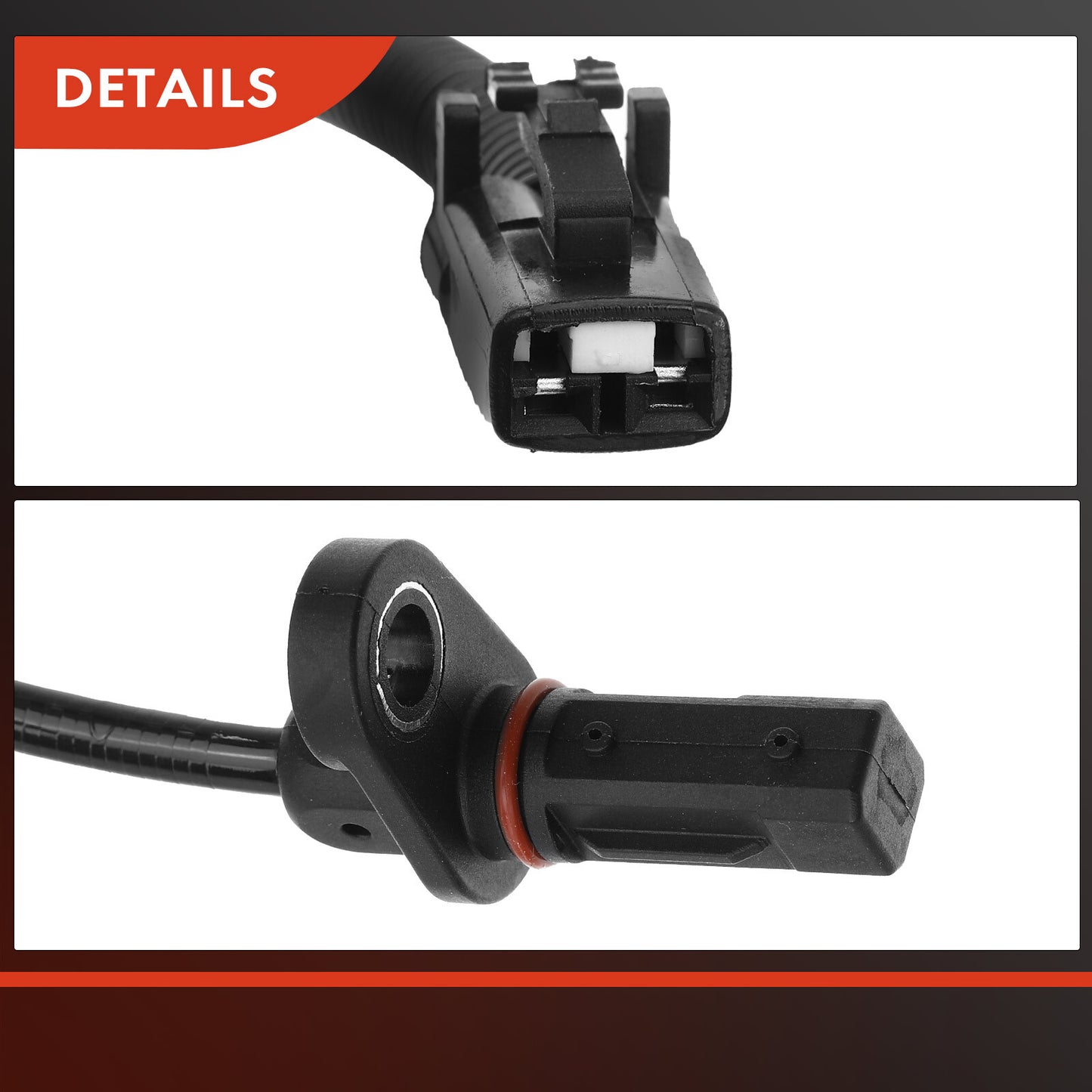 4x Front & Rear Side ABS Wheel Speed Sensor for Kia Forte Forte Koup 14-15 17-18