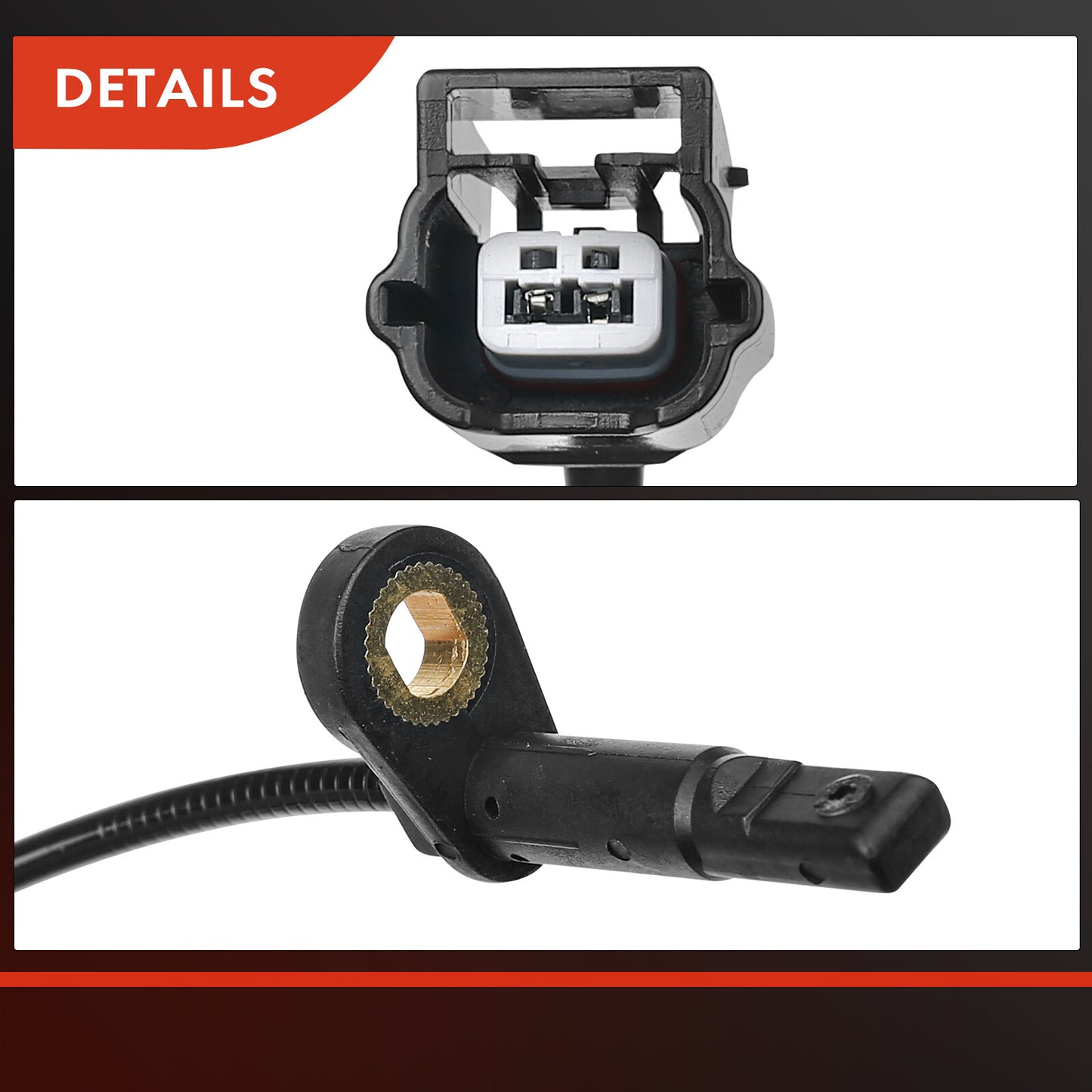 2x Front Left & Right ABS Wheel Speed Sensor for Nissan Murano 2015-2020 V6 3.5L