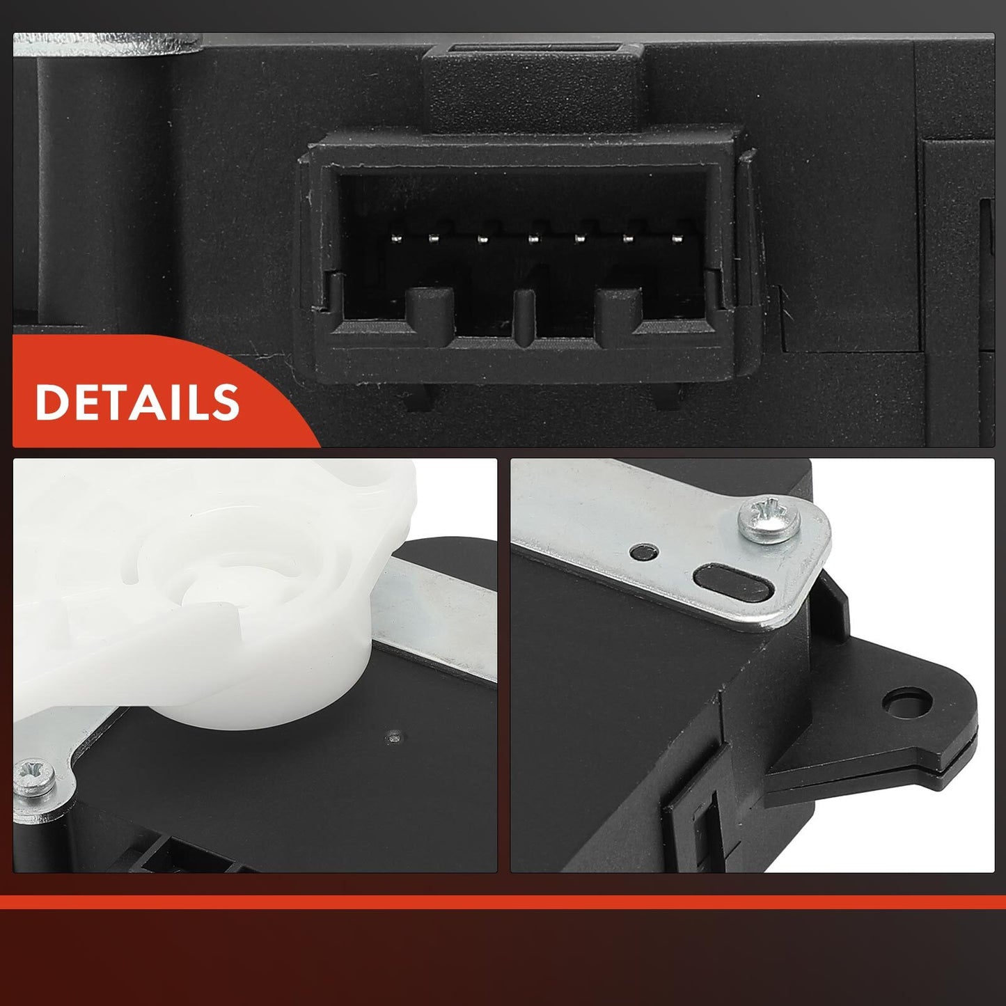 Left Main HVAC Heater Blend Door Actuator for Acura RDX 2007-2012 Temperature