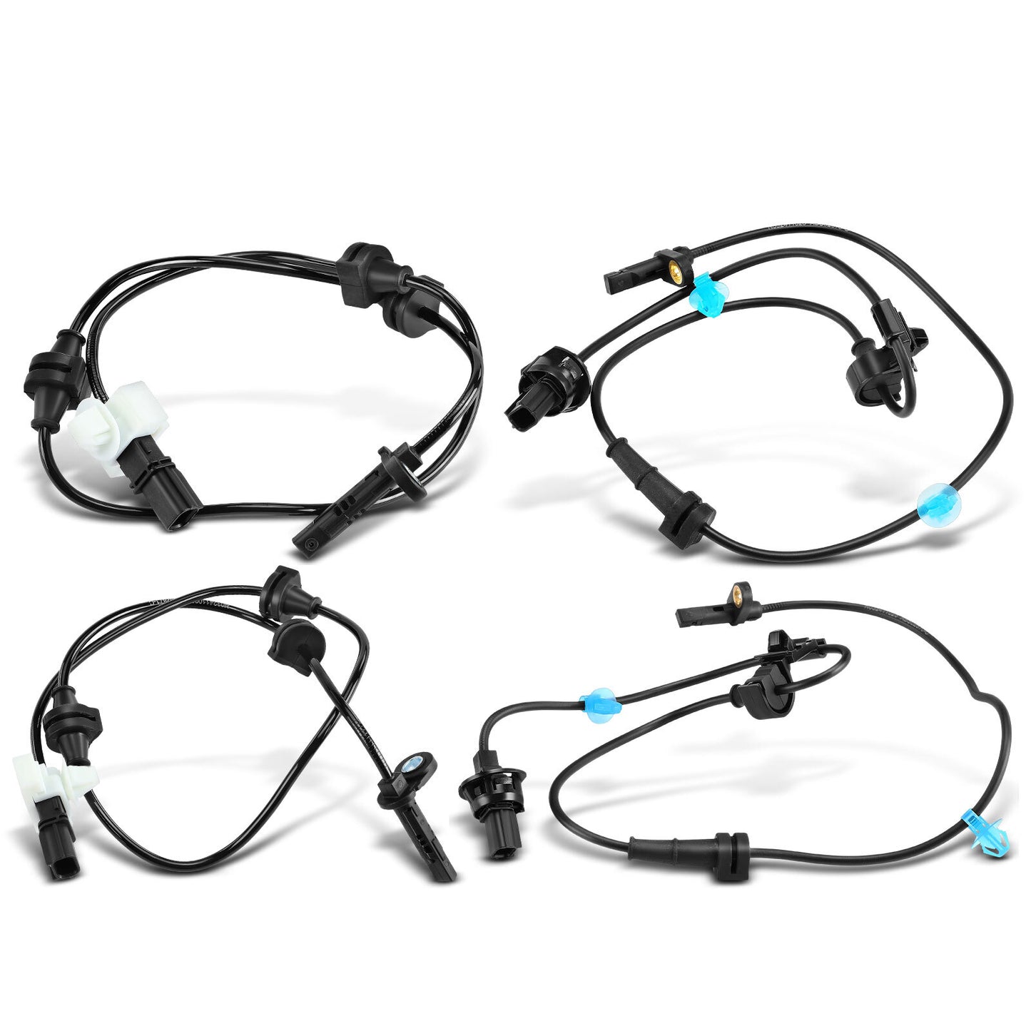 4x Front & Rear ABS Wheel Speed Sensor for Honda Pilot 16-22 Ridgeline Acura MDX