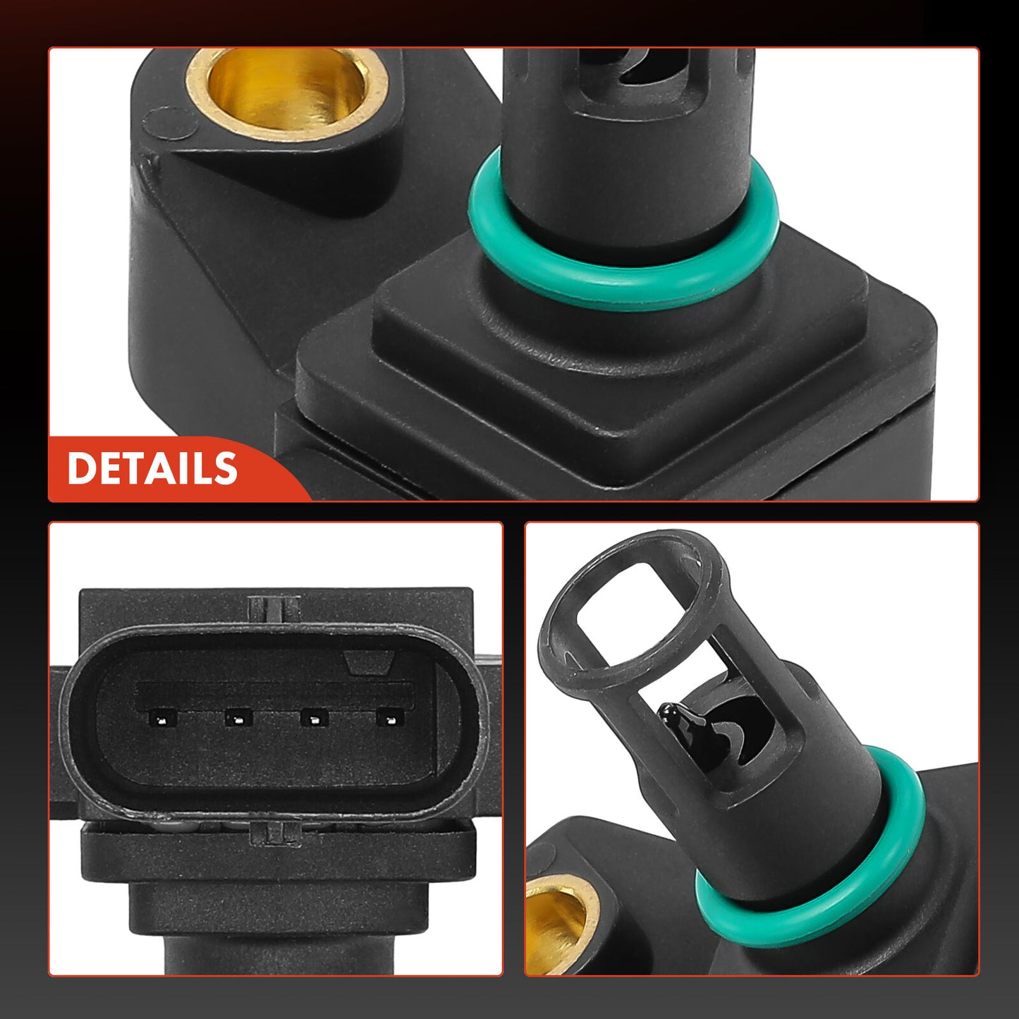 Manifold Pressure (MAP) Sensor for BMW F30 G20 330i 340i F95 G05 X5 G30 530i X3