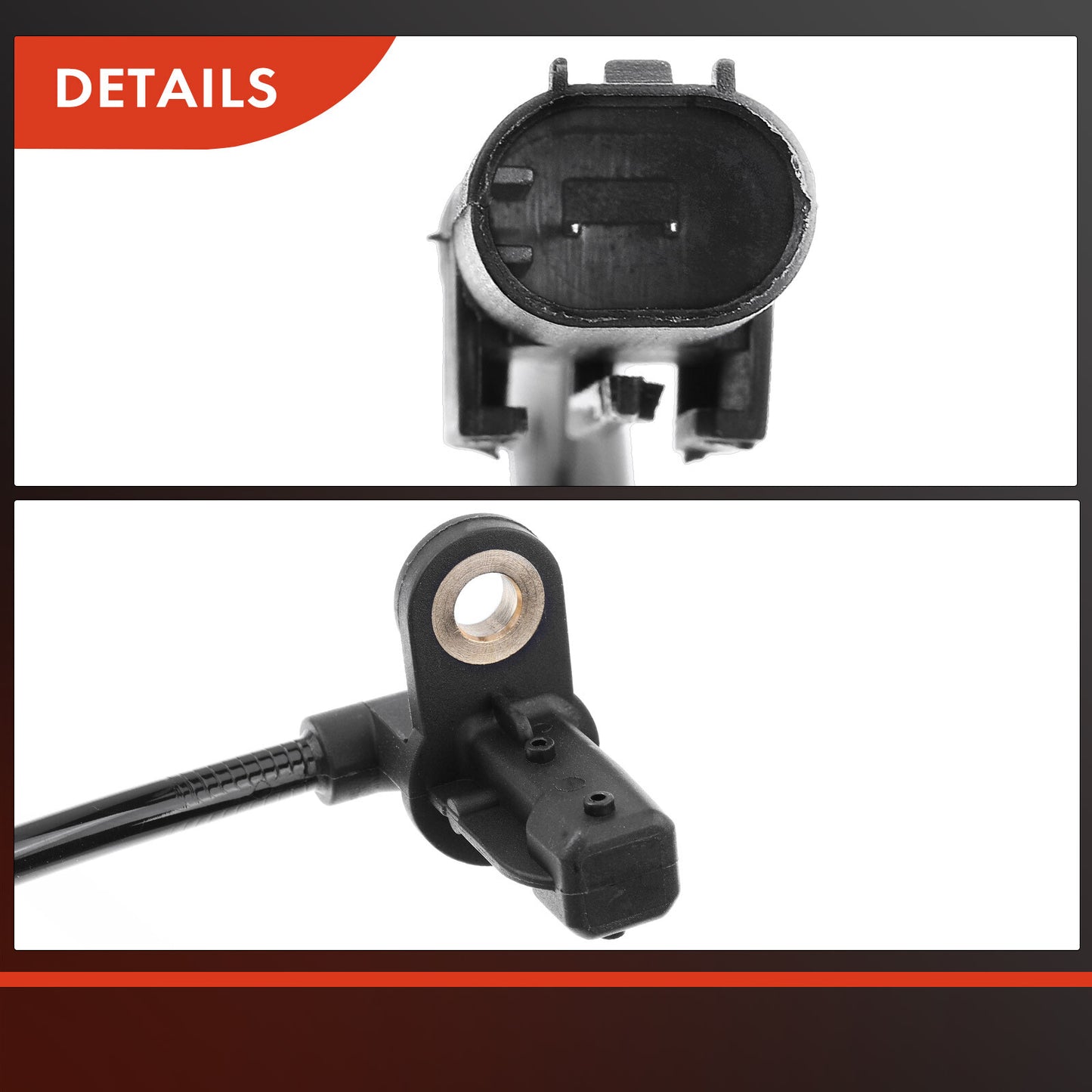 Front & Rear ABS Wheel Speed Sensor for Mercedes-Benz W163 ML350 ML500 2003-2005