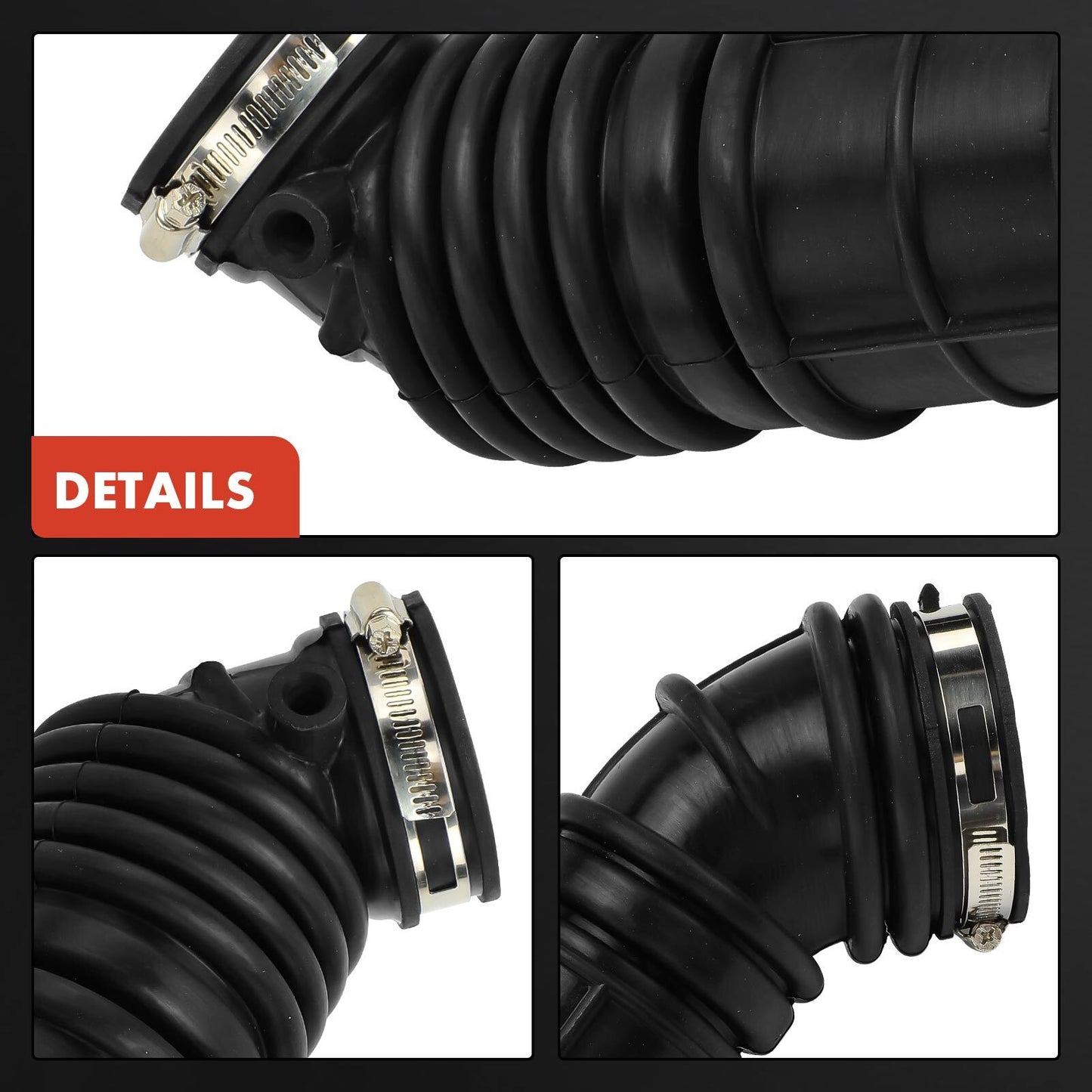Turbo Air Intake Hose w/ Hose Clamps for Chrysler PT Cruiser 2003-2009 L4 2.4L