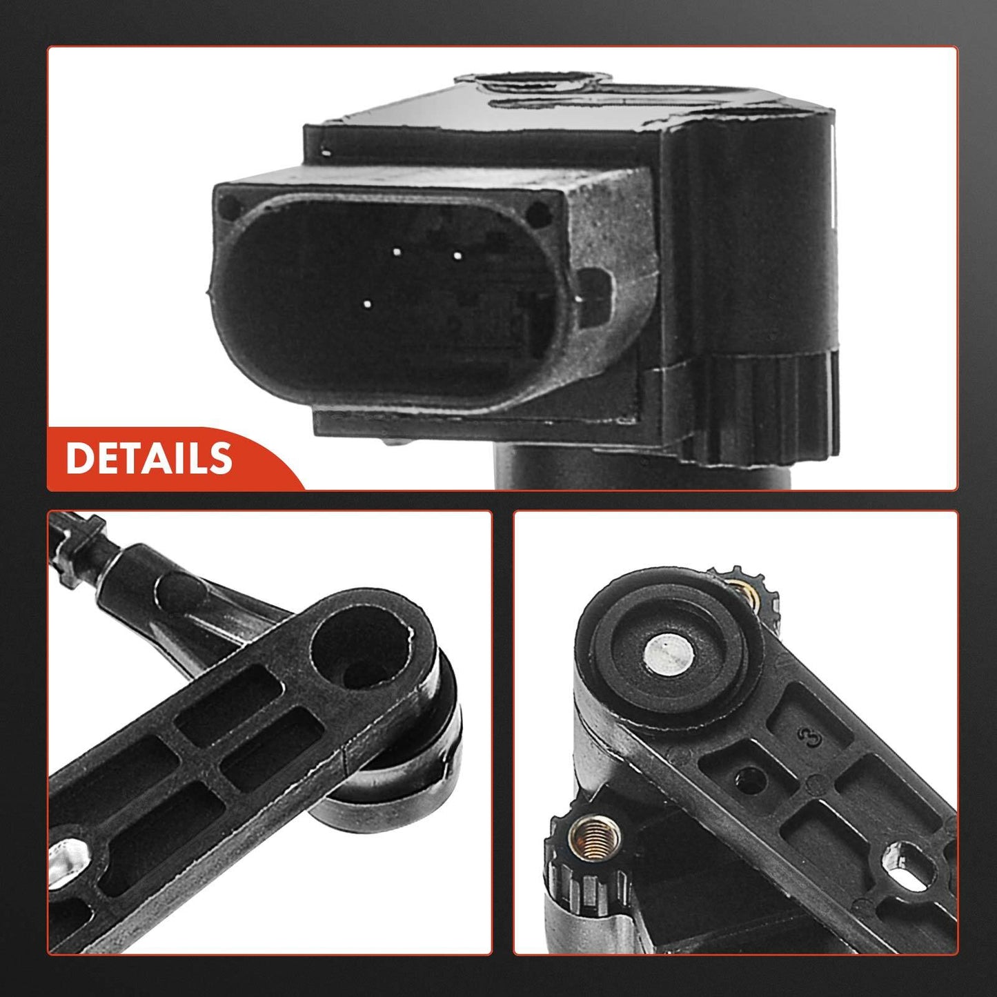Height Level Sensor Front Left for Land Rover Range Rover Sport 2006-2009 3 Pins