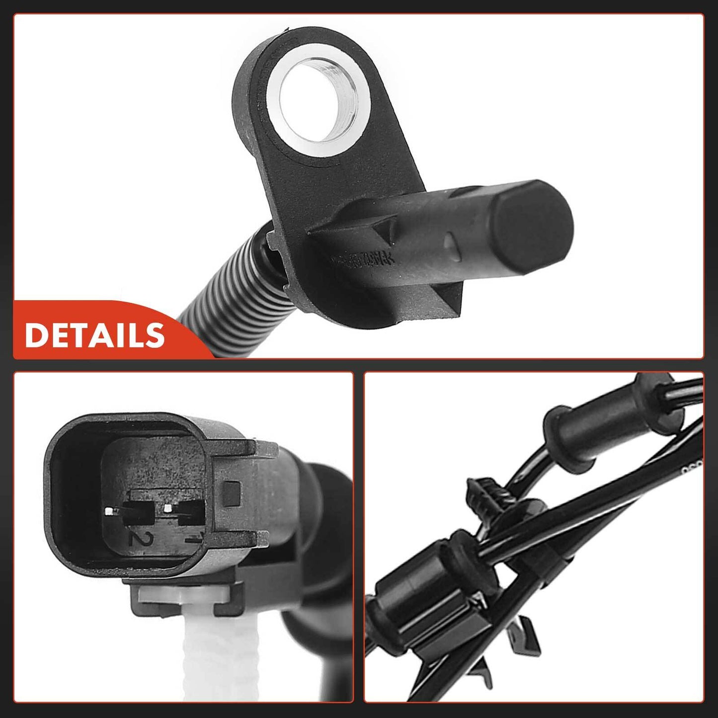 ABS Wheel Speed Sensor for Ford F-250 F-350 Super Duty V8 6.2L 6.7L Rear Right