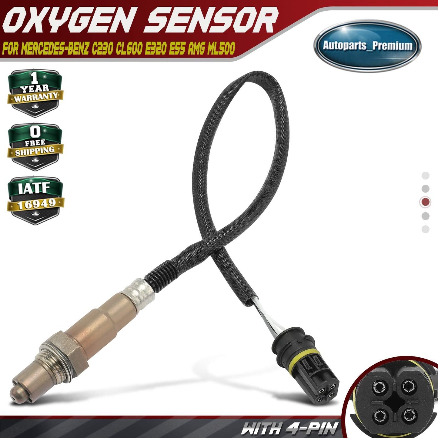 Upstream / Downstream O2 Oxygen Sensor for Mercedes Benz C230 C320 E320 Chrysler
