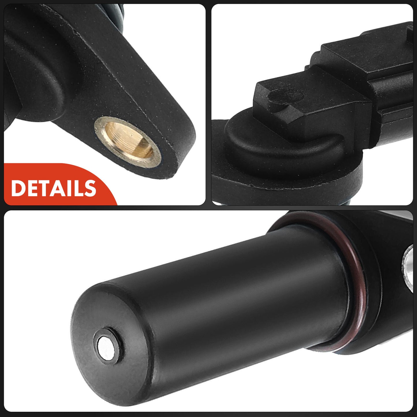 2pcs Camshaft & 1pc Crankshaft Position Sensor for Kia Soul 2010-2011 L4 1.6L