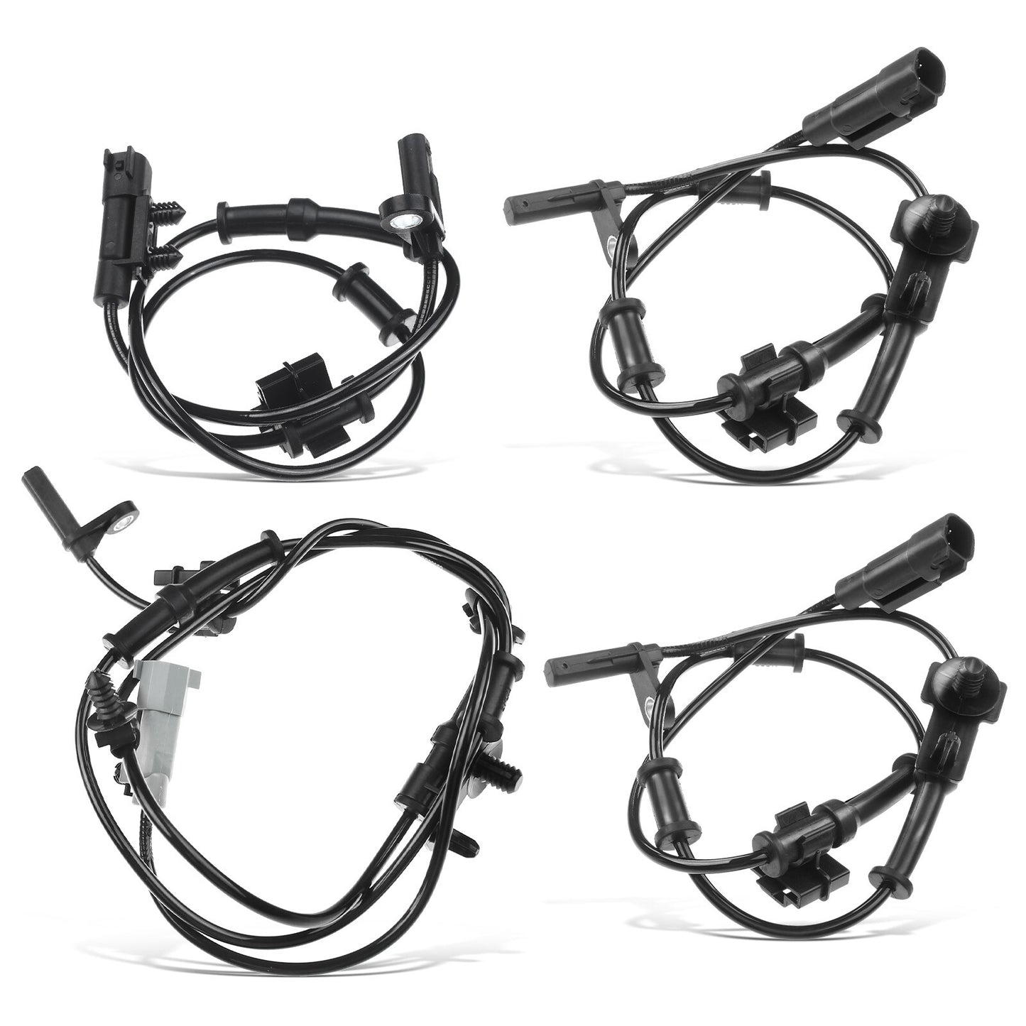 4Pcs Front & Rear ABS Wheel Speed Sensor for Chrysler 300 Dodge Challenger 15-20