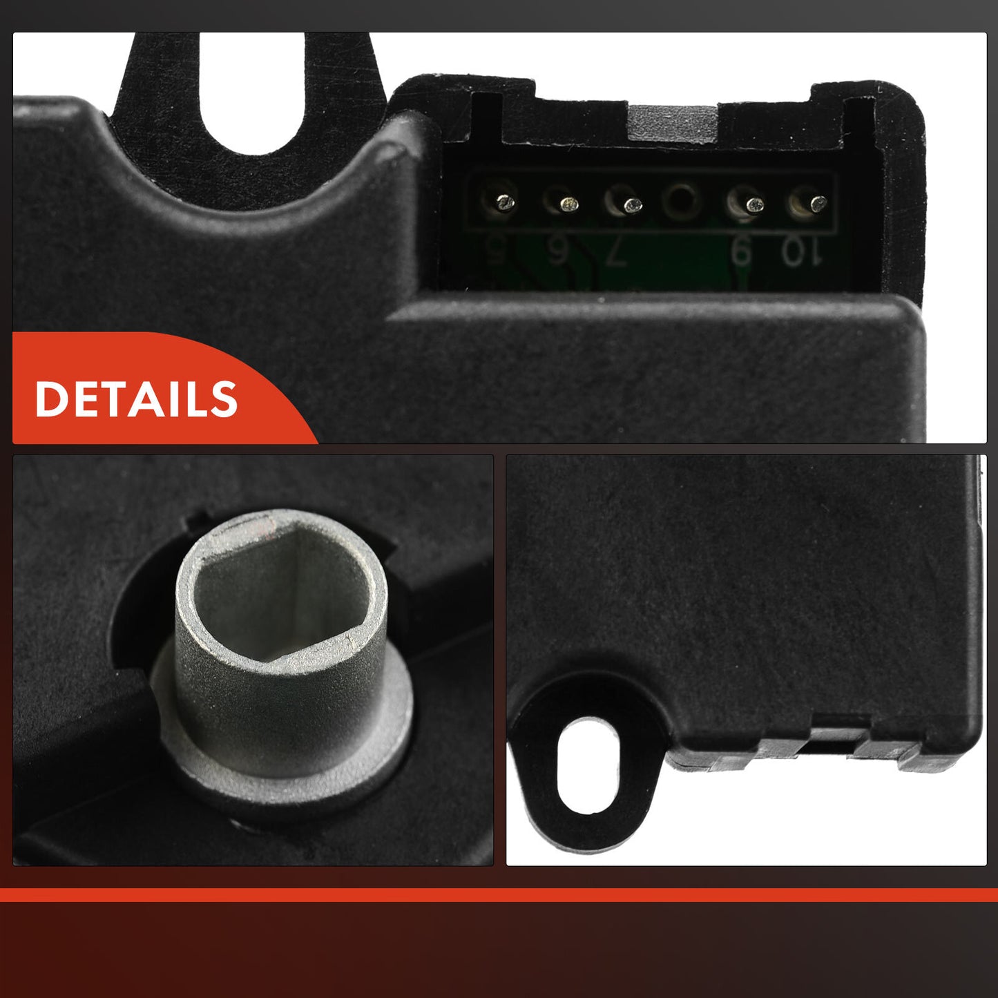 HVAC Heater Blend Air Door Actuator for Cadillac Seville 1998-2004 Mode 52492938