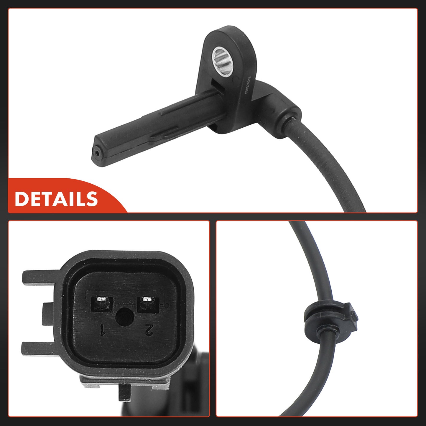 4Pcs Front and Rear Side ABS Wheel Speed Sensor for Chevy Sonic 2012 2013-2020