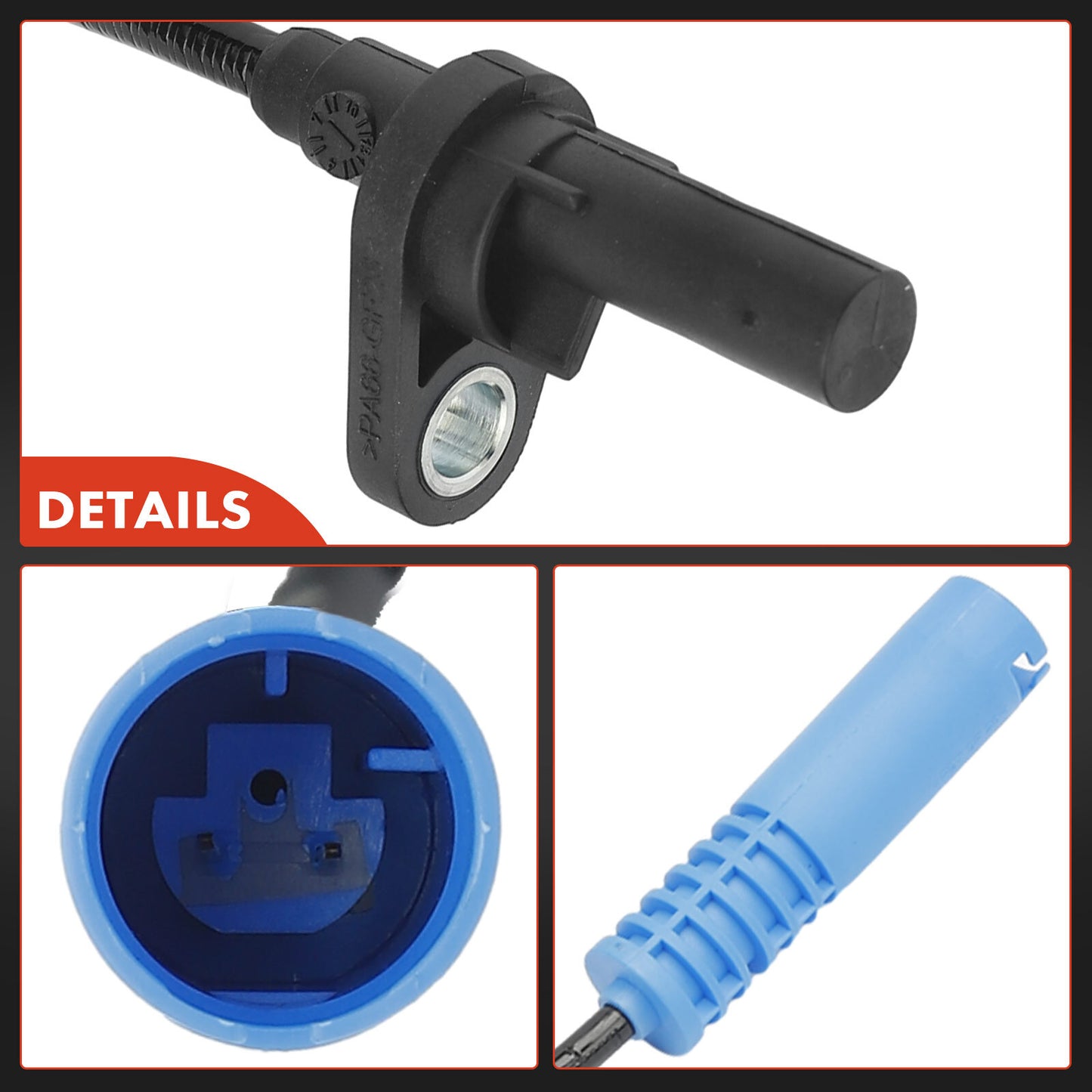 ABS Wheel Speed Sensor for BMW 323i 325xi 328xi 330xi 335xi Front Left or Right