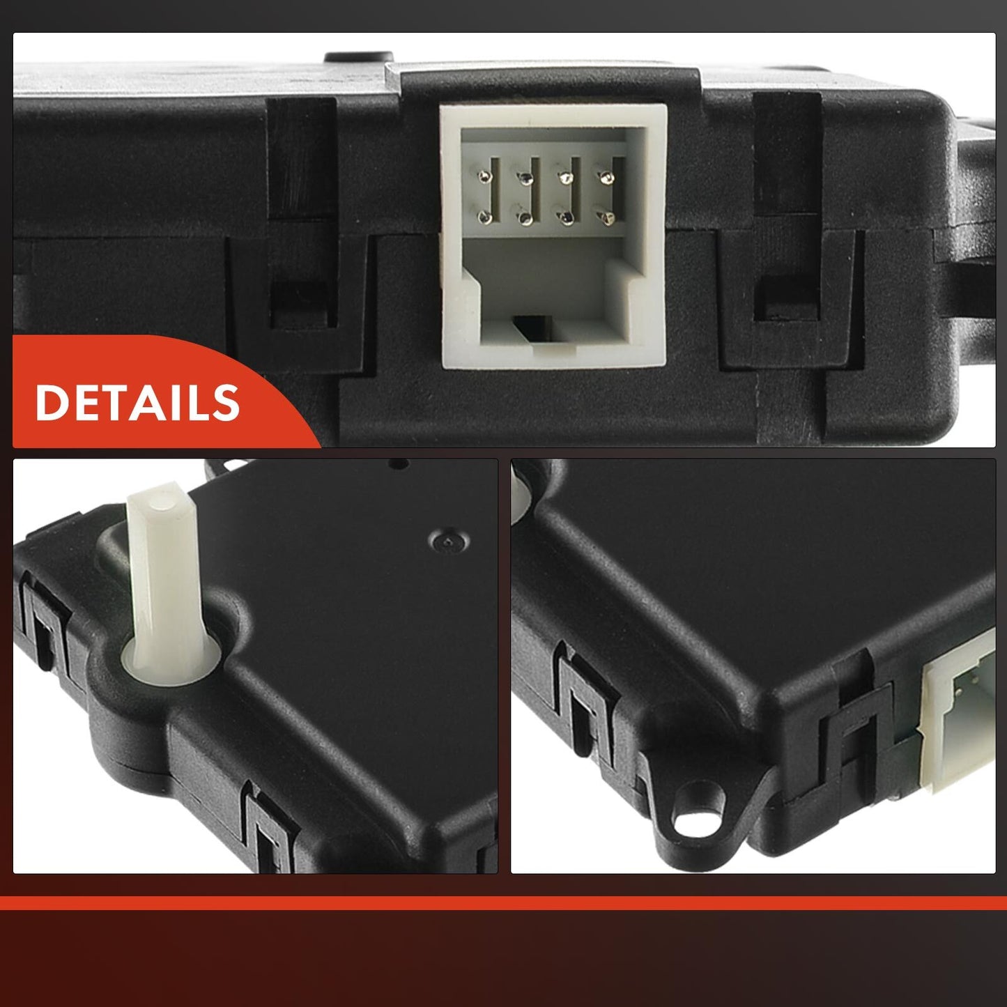 HVAC Heater Blend Air Door Actuator for Ford Expedition Mercury Lincoln 95-2002