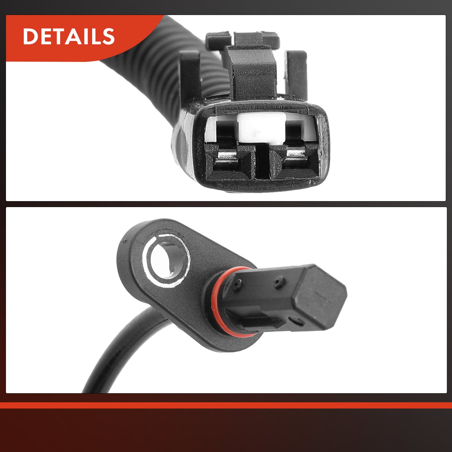 4x Front & Rear Side ABS Wheel Speed Sensor for Kia Forte Forte Koup 14-15 17-18