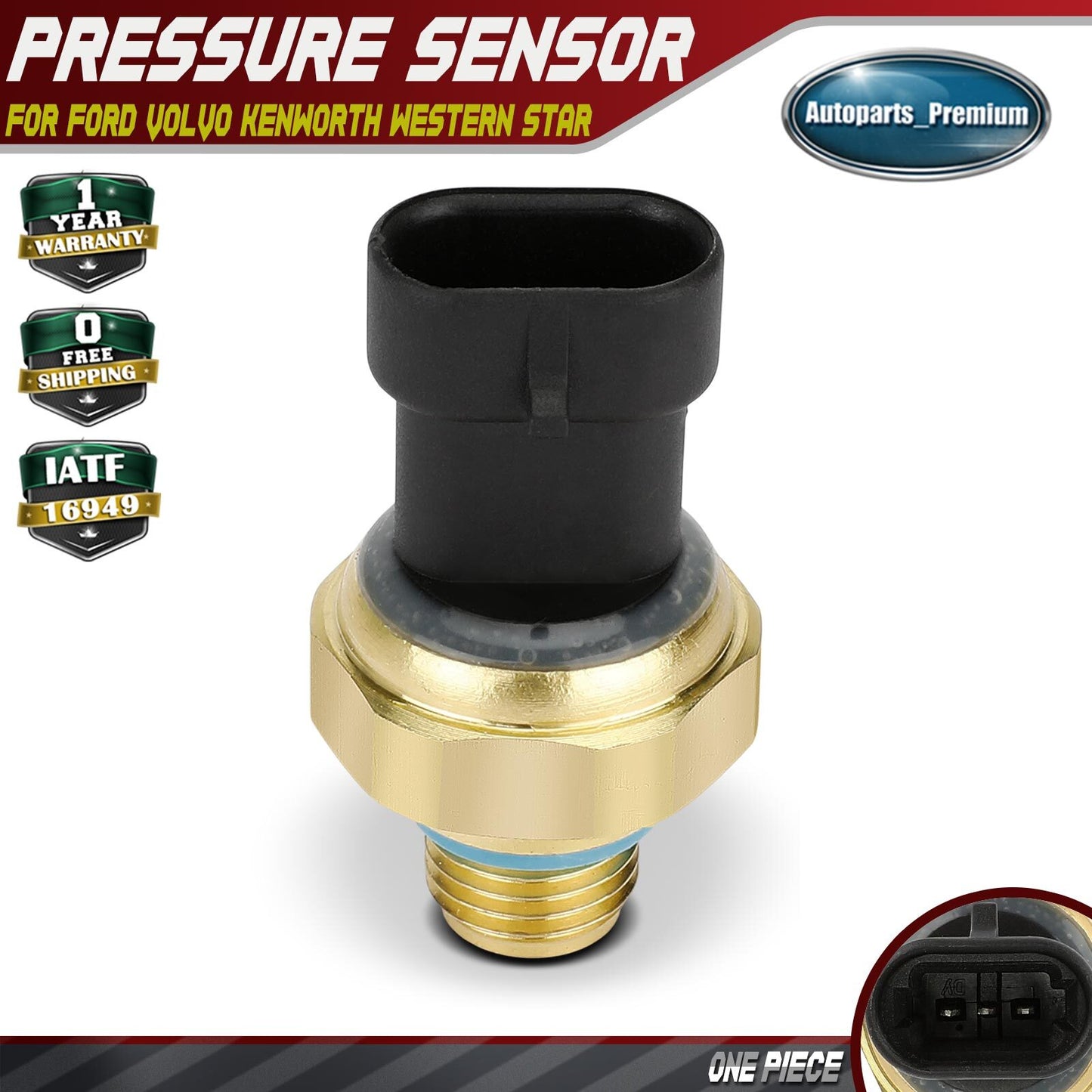 Engine Oil Pressure Sensor for Ford N14 Cummins Volvo Kenworth Sterling Truck