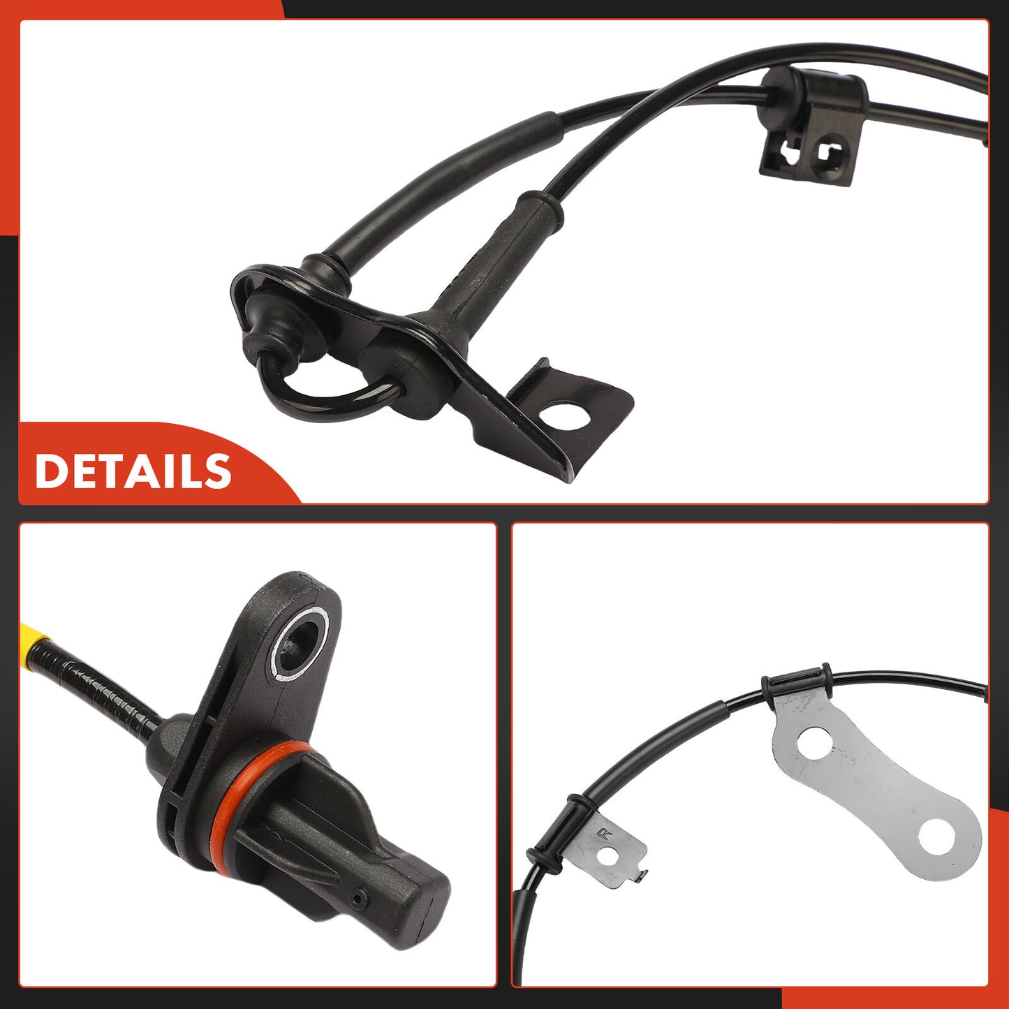 4x Front and Rear ABS Wheel Speed Sensor for Hyundai Tucson 2016 2018 2020 GAS