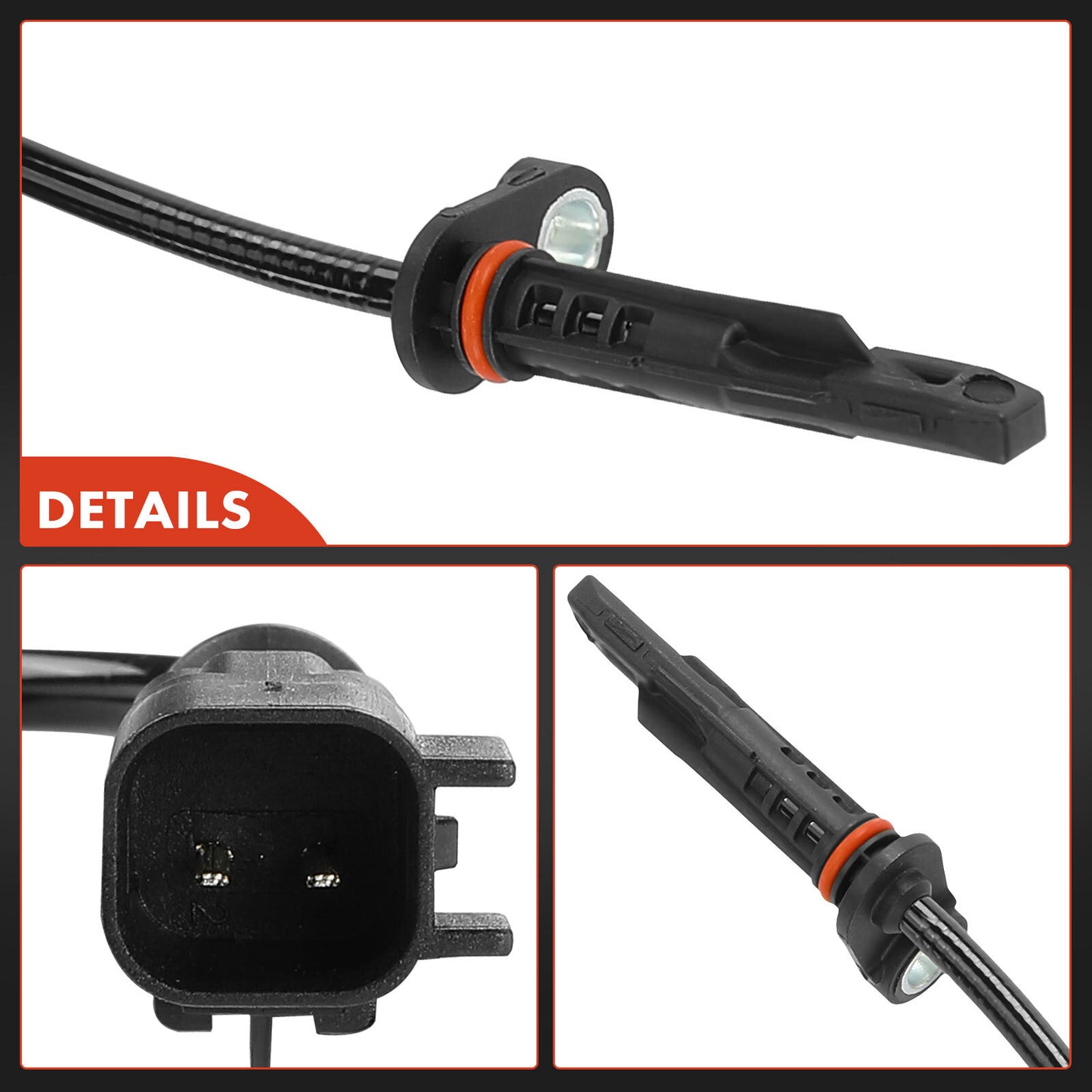 4x Front & Rear ABS Wheel Speed Sensor for Ford Ranger 2019 2020 2021 2022 2023