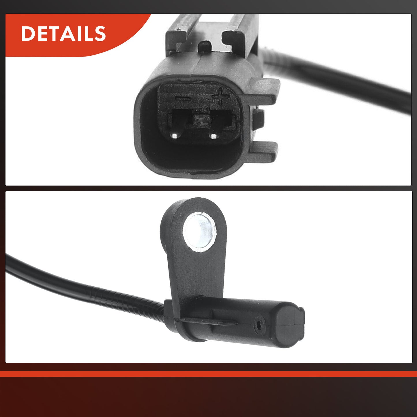 4Pcs Front & Rear ABS Wheel Speed Sensor for Chrysler 300 Dodge Challenger 15-20