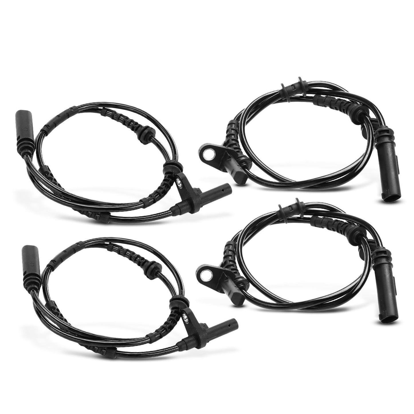 Front & Rear ABS Wheel Speed Sensor for BMW 740i 750i xDrive Alpina B7 xDrive