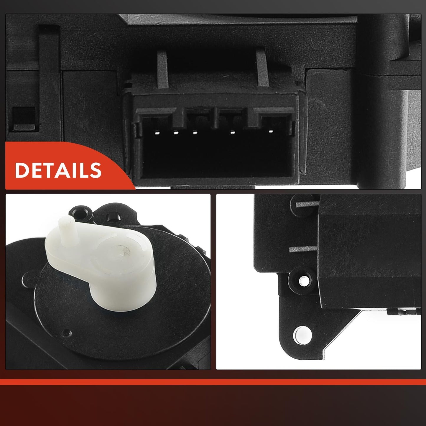 HVAC Heater A/C Blend Air Door Actuator for Cadillac CTS 2008 2009 Air Inlet