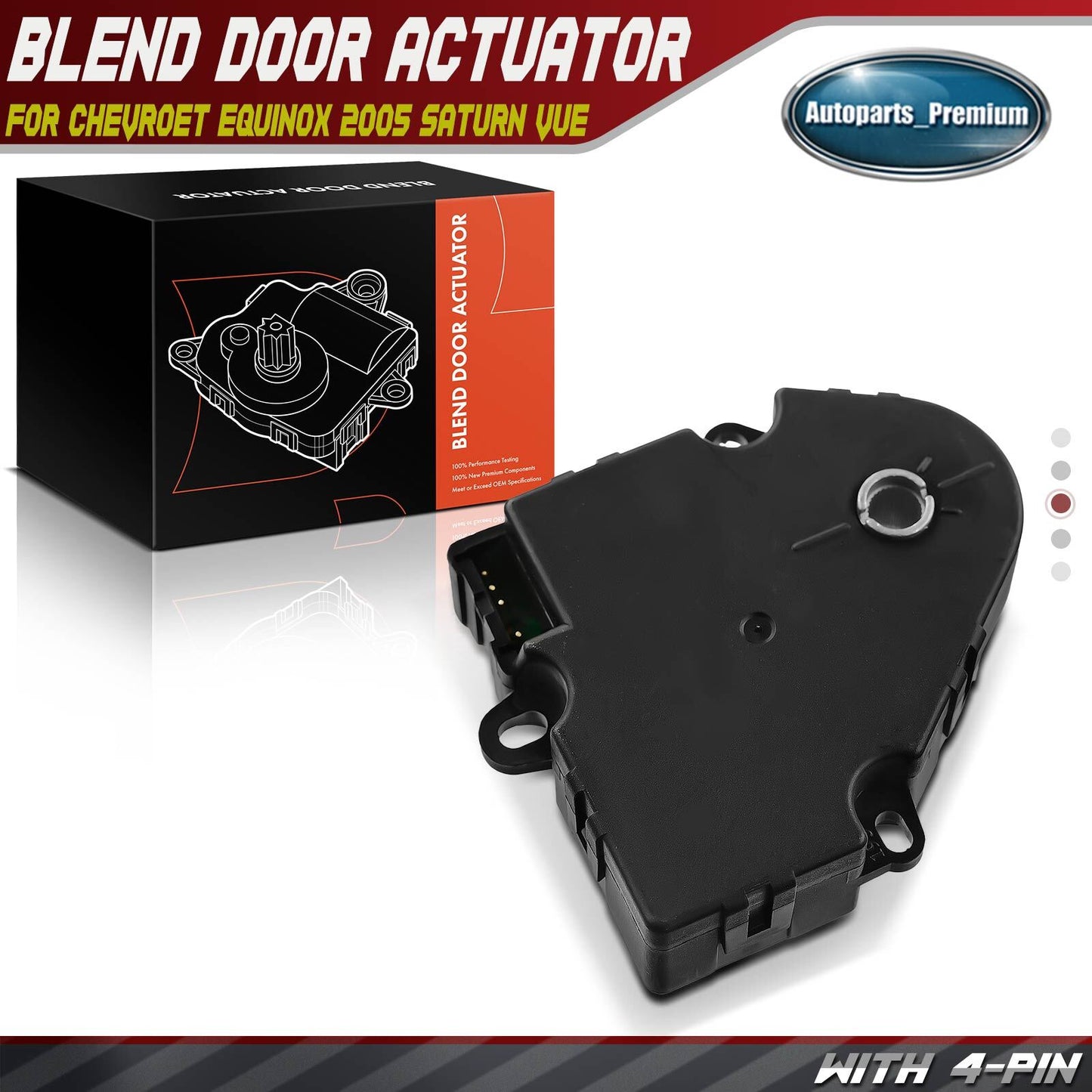 HVAC Blend Air Door Actuator for Chevy Equinox 05 Saturn Vue 02-07 Mode Defrost
