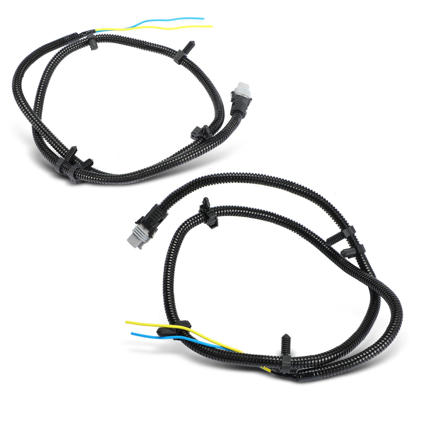 2x Front / Rear ABS Wheel Speed Sensor Wiring Harness for Buick Cadillac Chevy