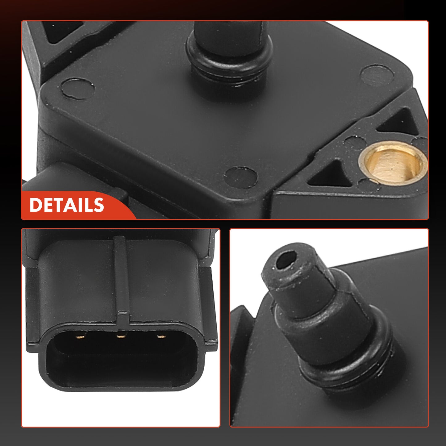 1x Manifold Pressure (MAP) Sensor for Subaru Outback 2001-2004 Impreza 2000-2001