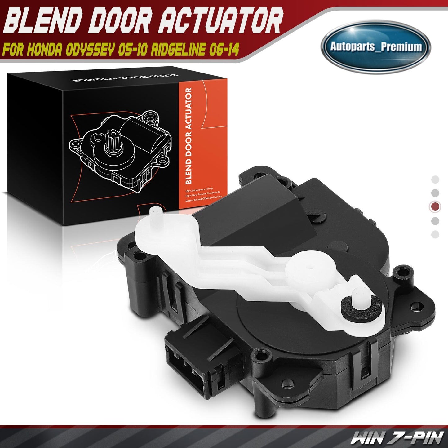 Blend Door Actuator for Honda Odyssey 2005-2010 Ridgeline 2006-2014 Temperature