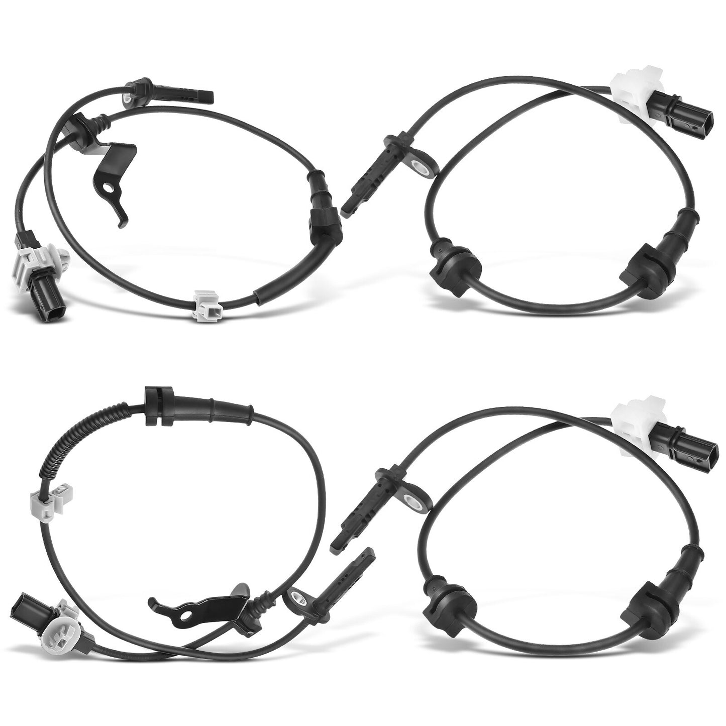 4x Front & Rear ABS Wheel Speed Sensor for Honda Accord 2013-2017 2.0L 2.4L 3.5L