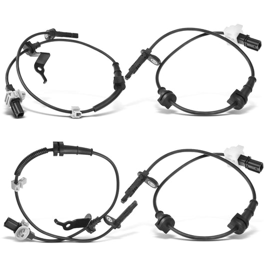 4x Front & Rear ABS Wheel Speed Sensor for Honda Accord 2013-2017 2.0L 2.4L 3.5L