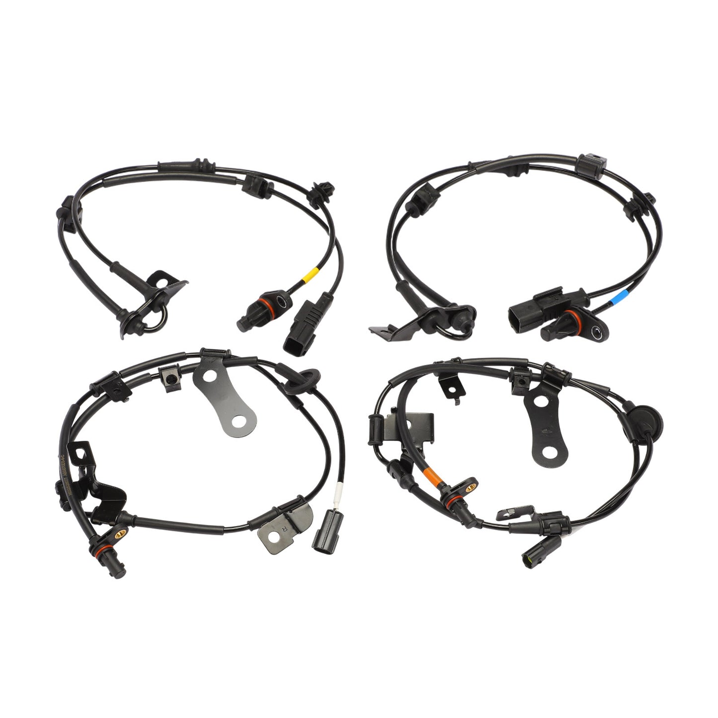 4x Front and Rear ABS Wheel Speed Sensor for Hyundai Tucson 2016 2018 2020 GAS