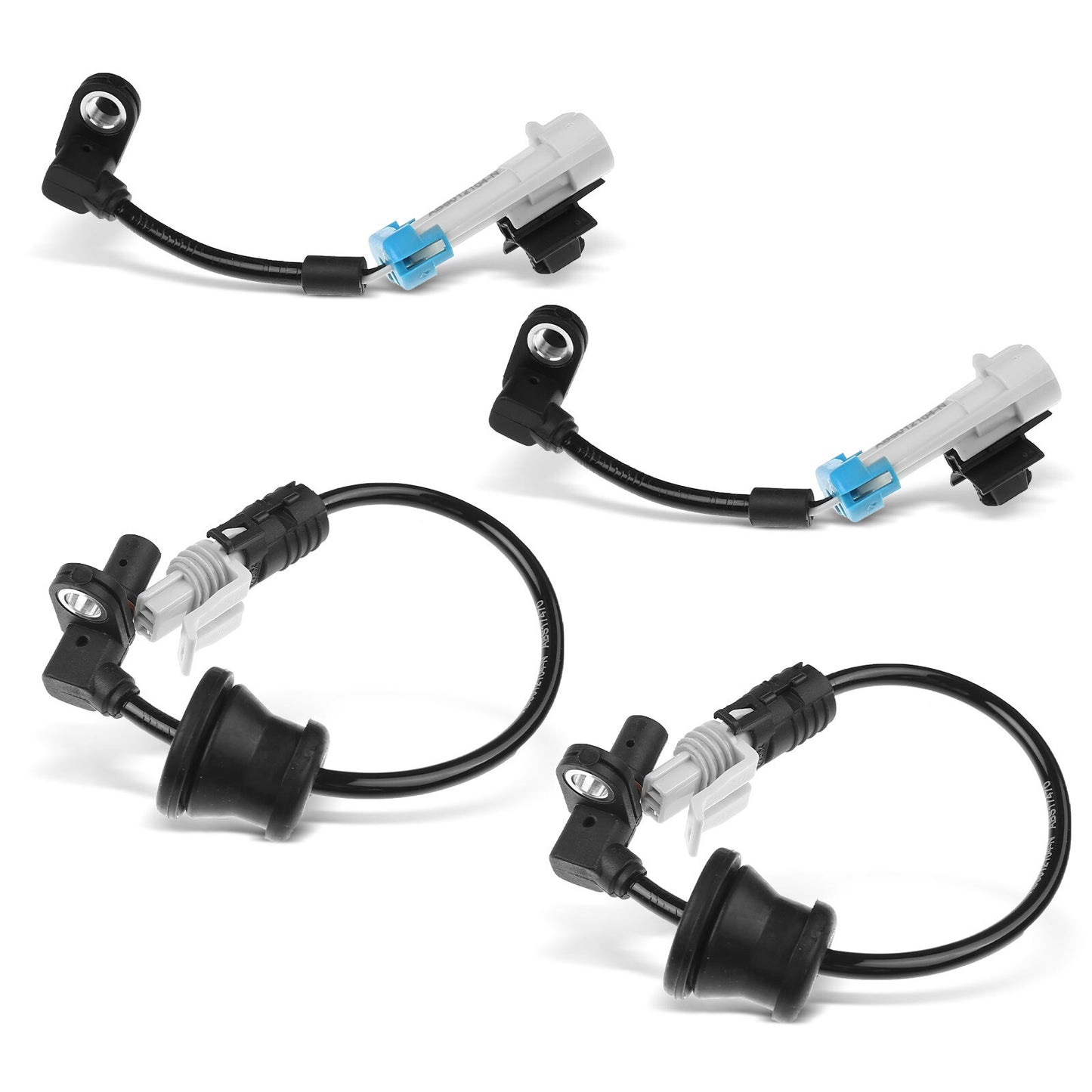 4x Front & Rear ABS Wheel Speed Sensor for Chevy Equinox Pontiac Saturn Suzuki