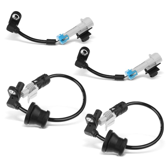 4x Front & Rear ABS Wheel Speed Sensor for Chevy Equinox Pontiac Saturn Suzuki
