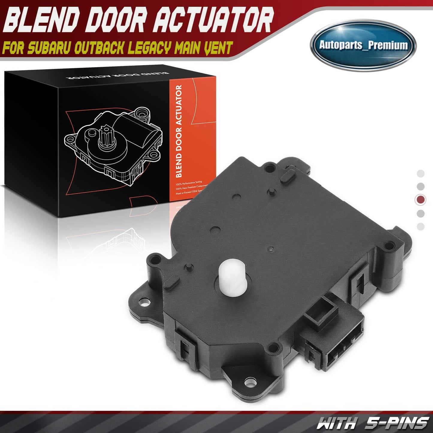 Blend Air Door Actuator for Subaru Legacy Outback 2013-2018 Main Vent 72131AJ14A