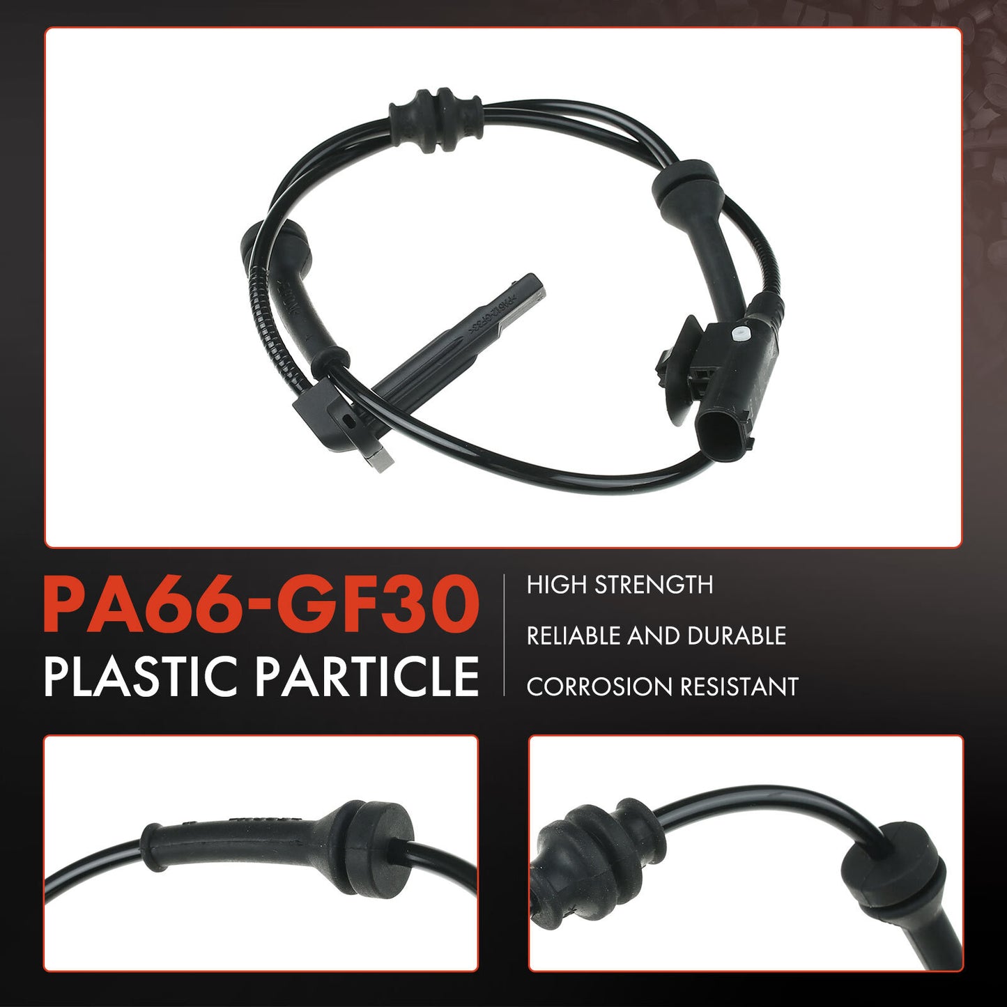 New Front Left & Right ABS Wheel Speed Sensor for Chrysler 200 2015 2016 2017