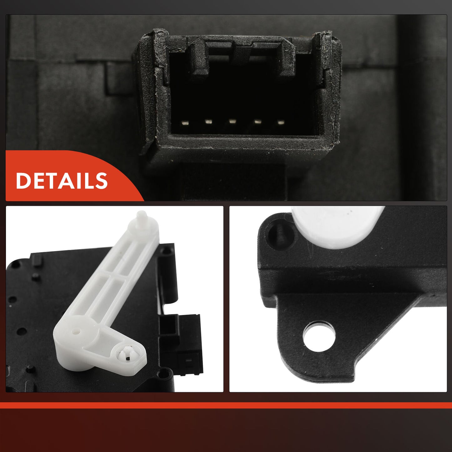 HVAC Heater A/C Air Blend Door Actuator for Buick Lucerne Cadillac DTS 2006-2011