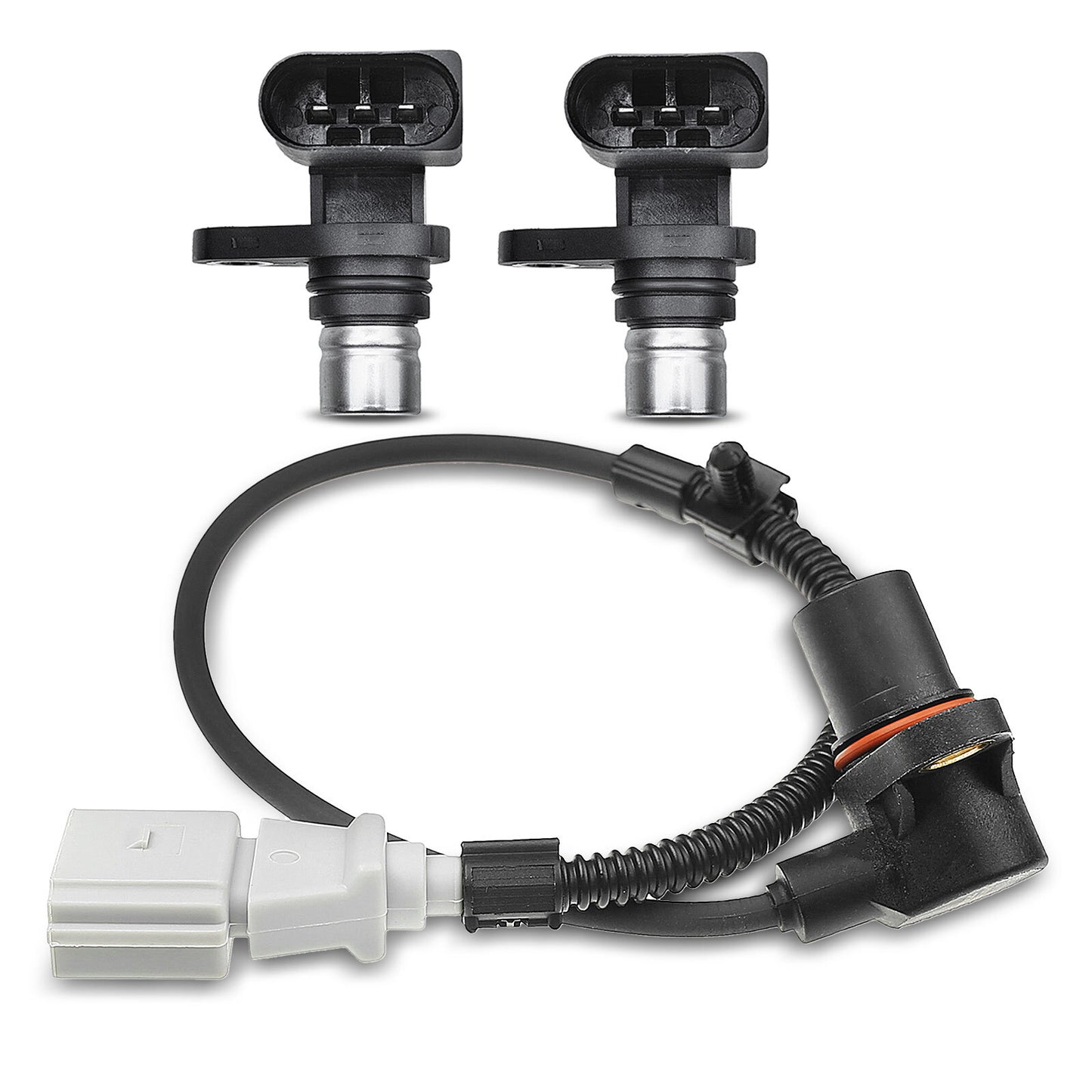 2x Camshaft & 1x Crankshaft Position Sensor for Volkswagen EuroVan 2000 V6 2.8L