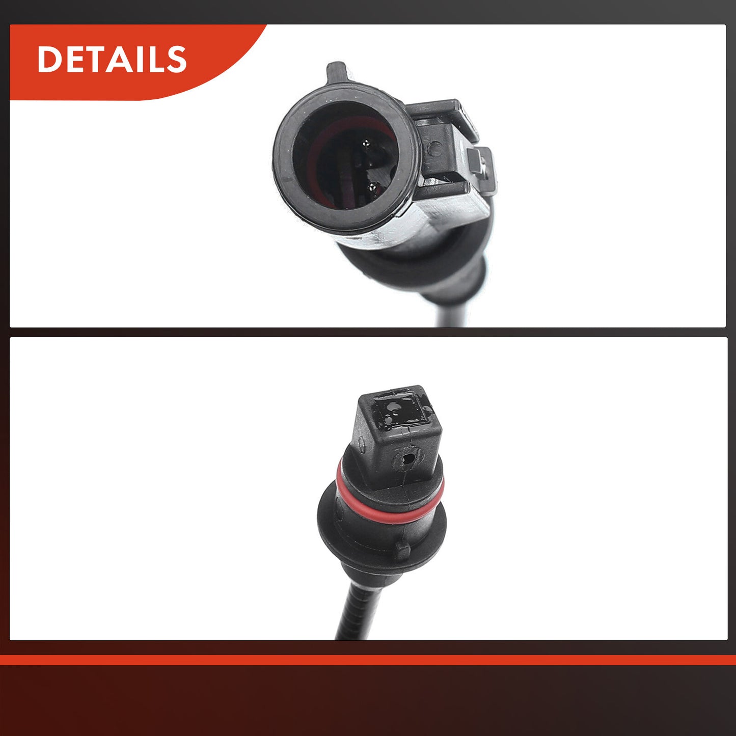2 ABS Wheel Speed Sensor for Jaguar S-Type Super V8 XJ8 XJR XK XKR Front LH & RH