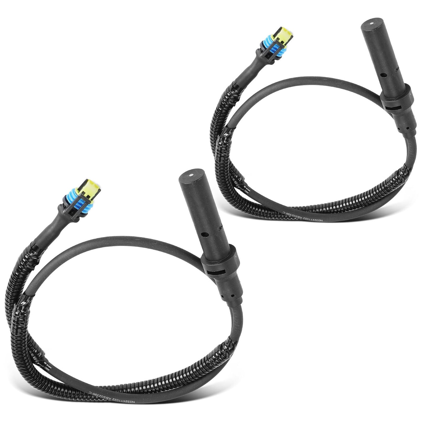 2x Rear ABS Wheel Speed Sensor for Chevy GMC C4500 Topkick C5500 Topkick 03-09