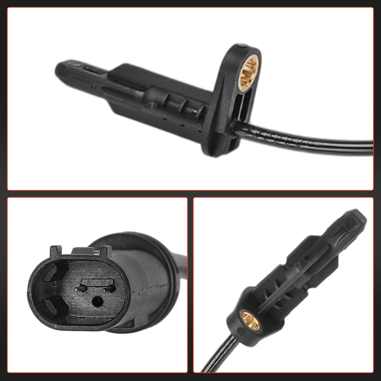 4Pcs Front & Rear ABS Wheel Speed Sensor for BMW 330i 2019-2020 M340i 2020-2022