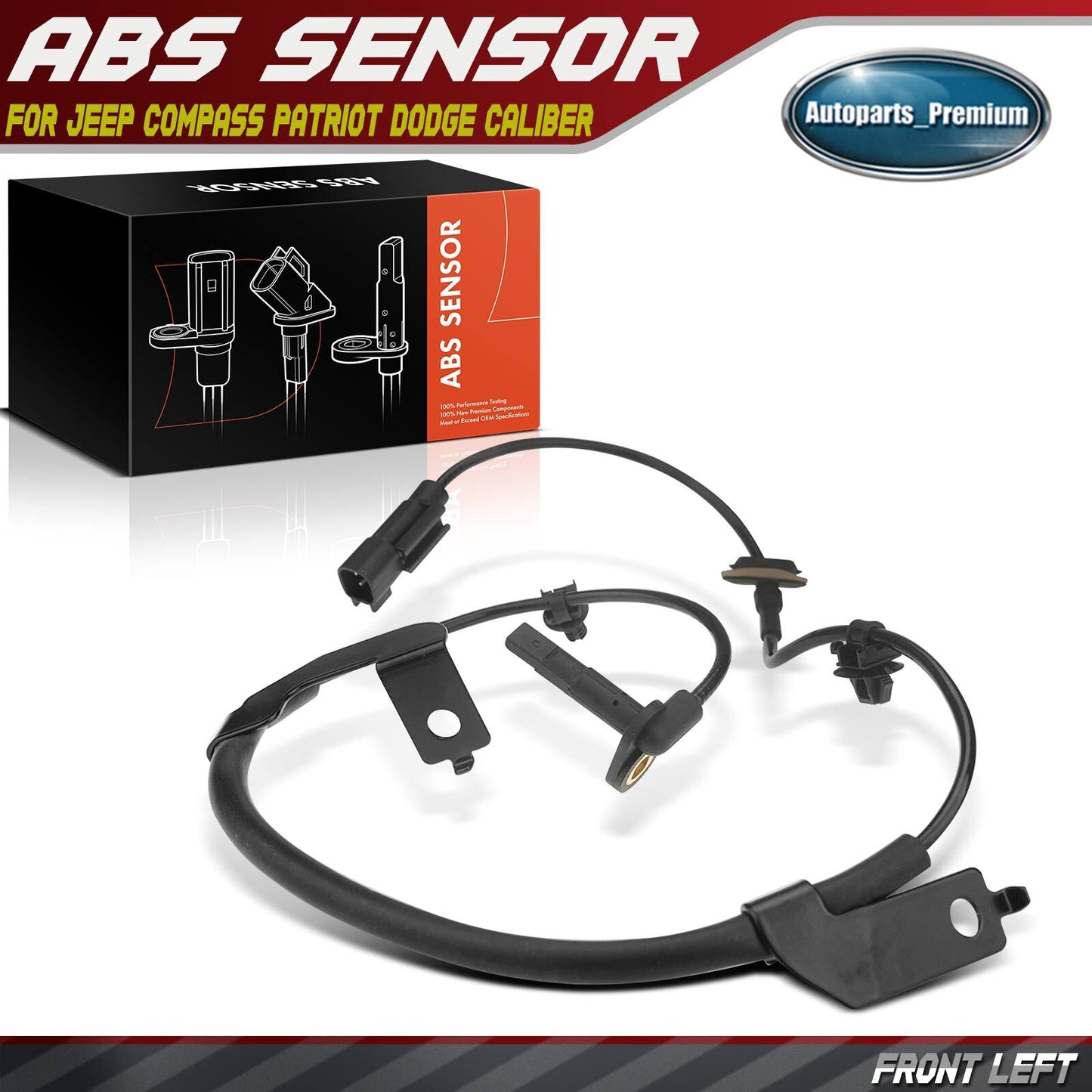 ABS Wheel Speed Sensor for Jeep Compass Patriot 2007-2014 Caliber Front Left
