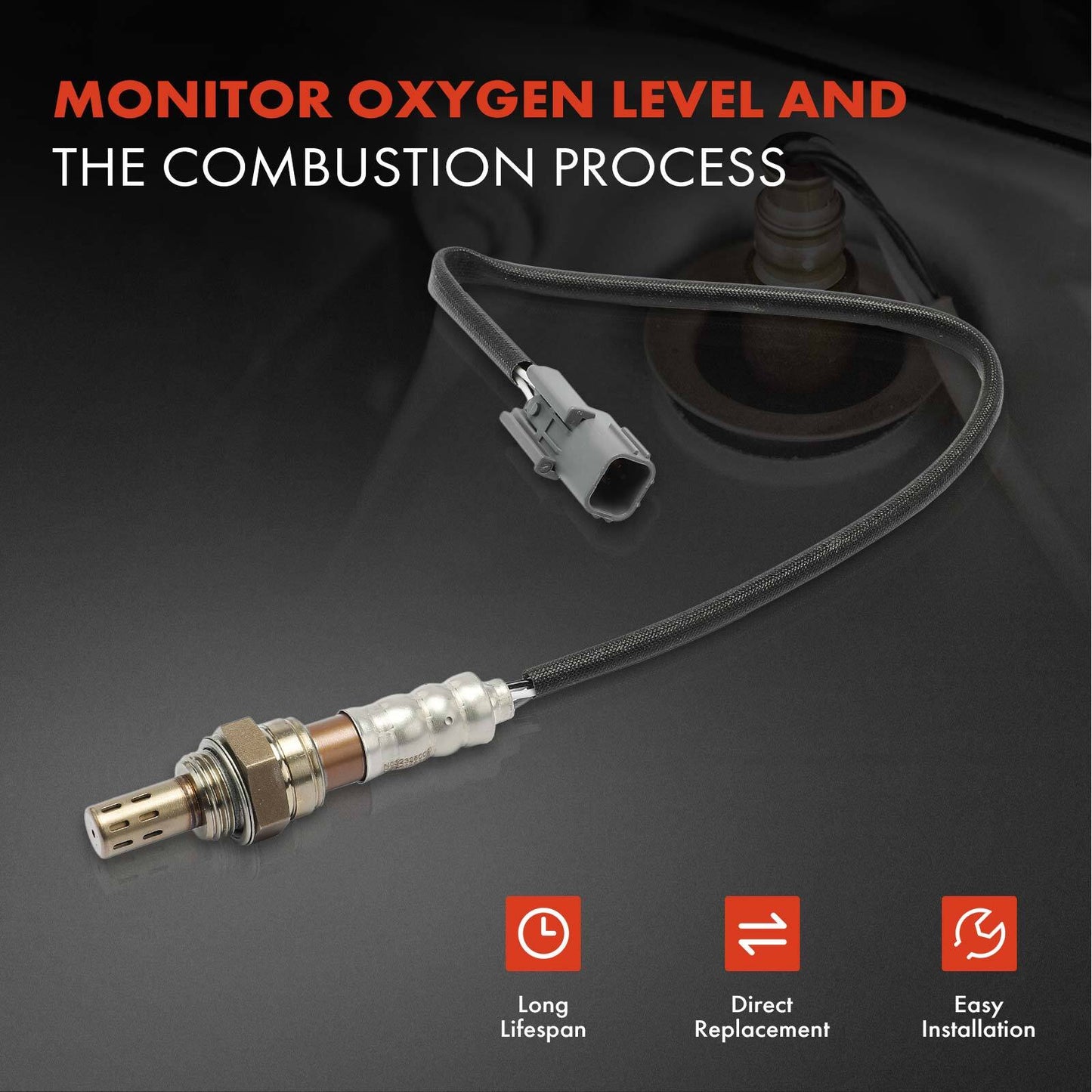 Upstream or Downstream O2 Oxygen Sensor for Hyundai Genesis Santa Fe Kia Sorento
