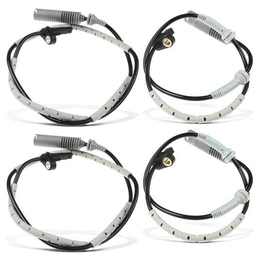 4x Front & Rear Left & Right ABS Wheel Speed Sensor for BMW 1 Series M M3 08-13