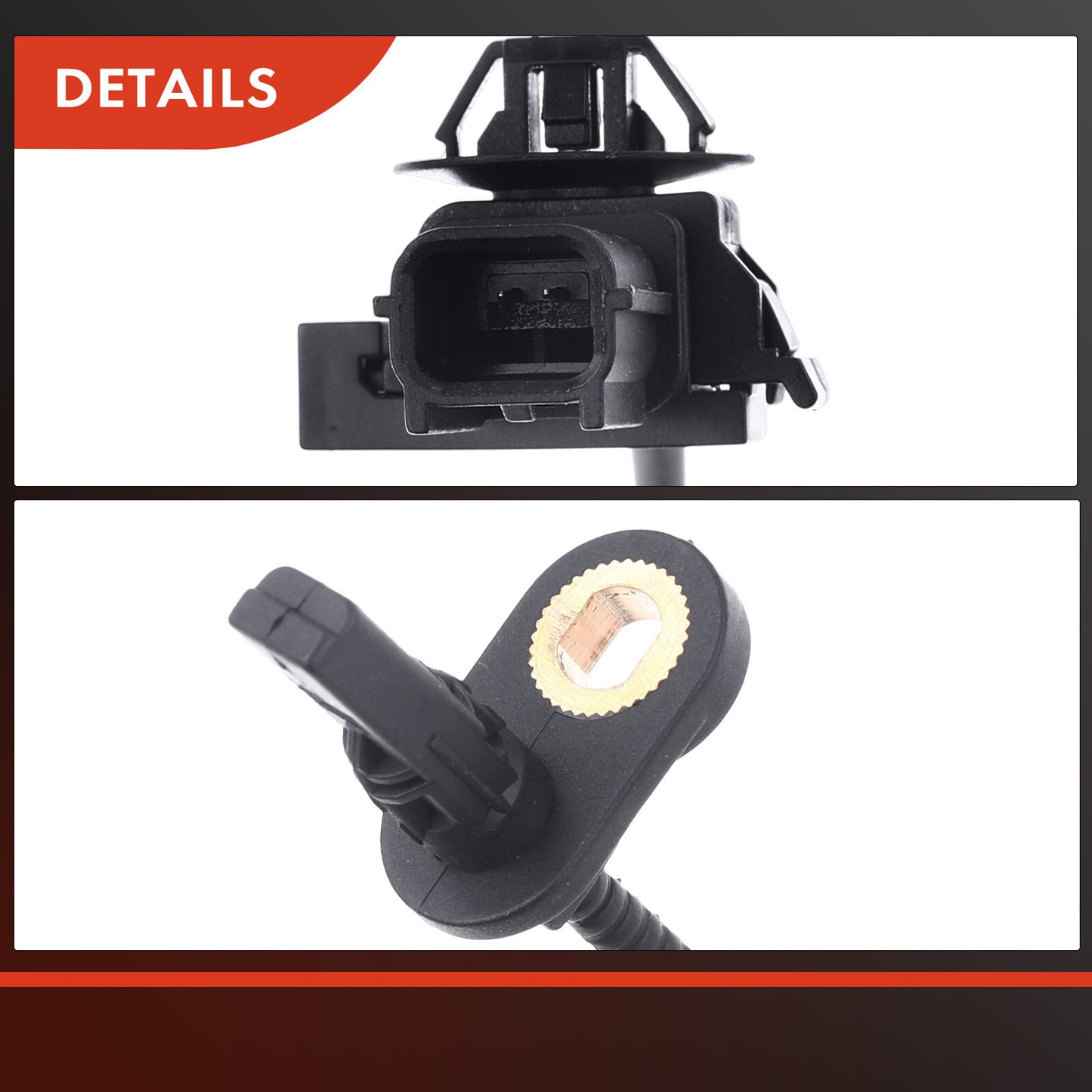 2Pcs Front Left & Right ABS Wheel Speed Sensor for Honda CR-V 2012-2013 L4 2.4L